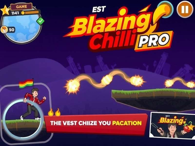 Blazing Chilli Pro Game Screenshot